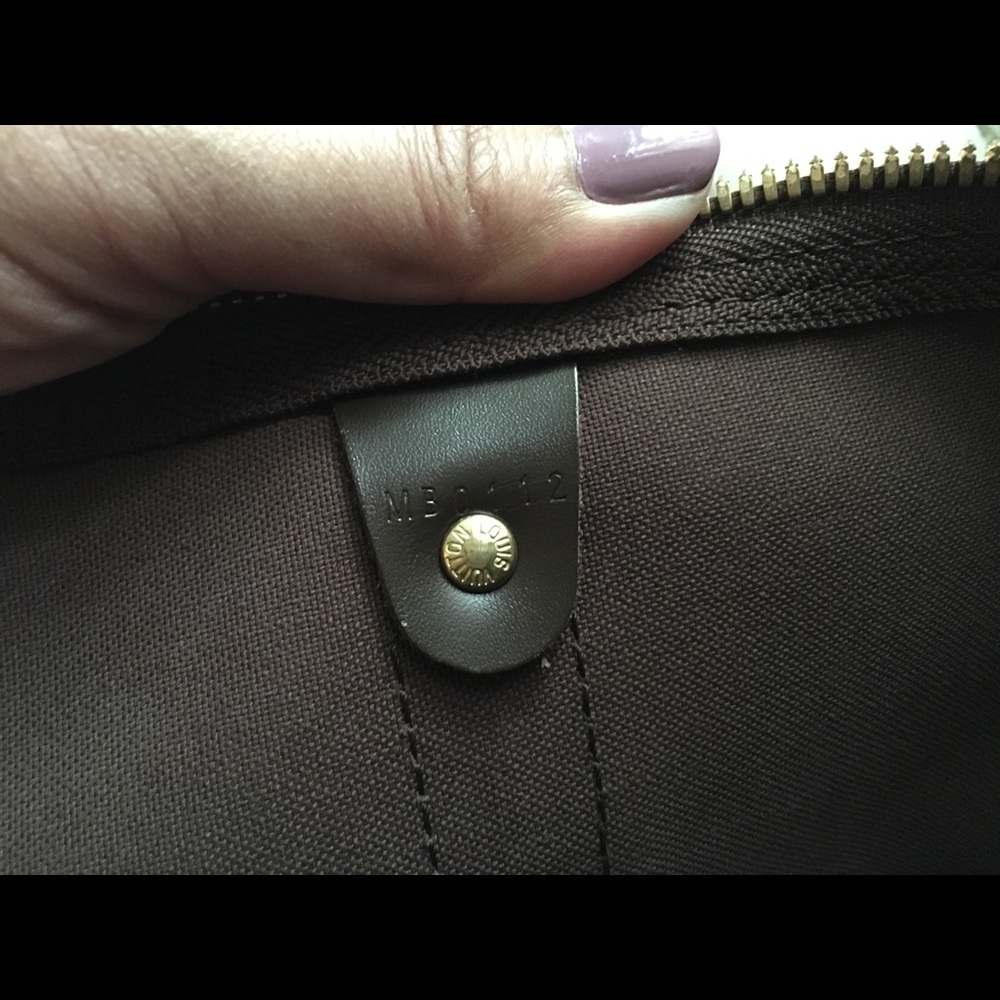 LV Louis Vuitton Keepall 50 Damier Ebene - Picture 5 of 5